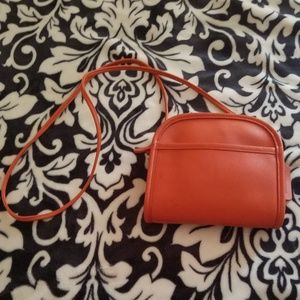 Vintage Orange Coach Abbie 9017 Small Crossbody